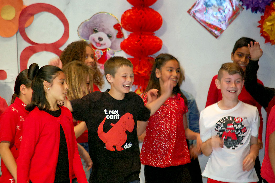 Chinese New Year celebration at Central Elementary